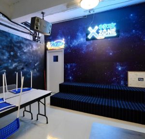 X-zone resting area