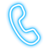 Neon Phone Icon