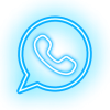 Neon Whatsapp Icon 313x313